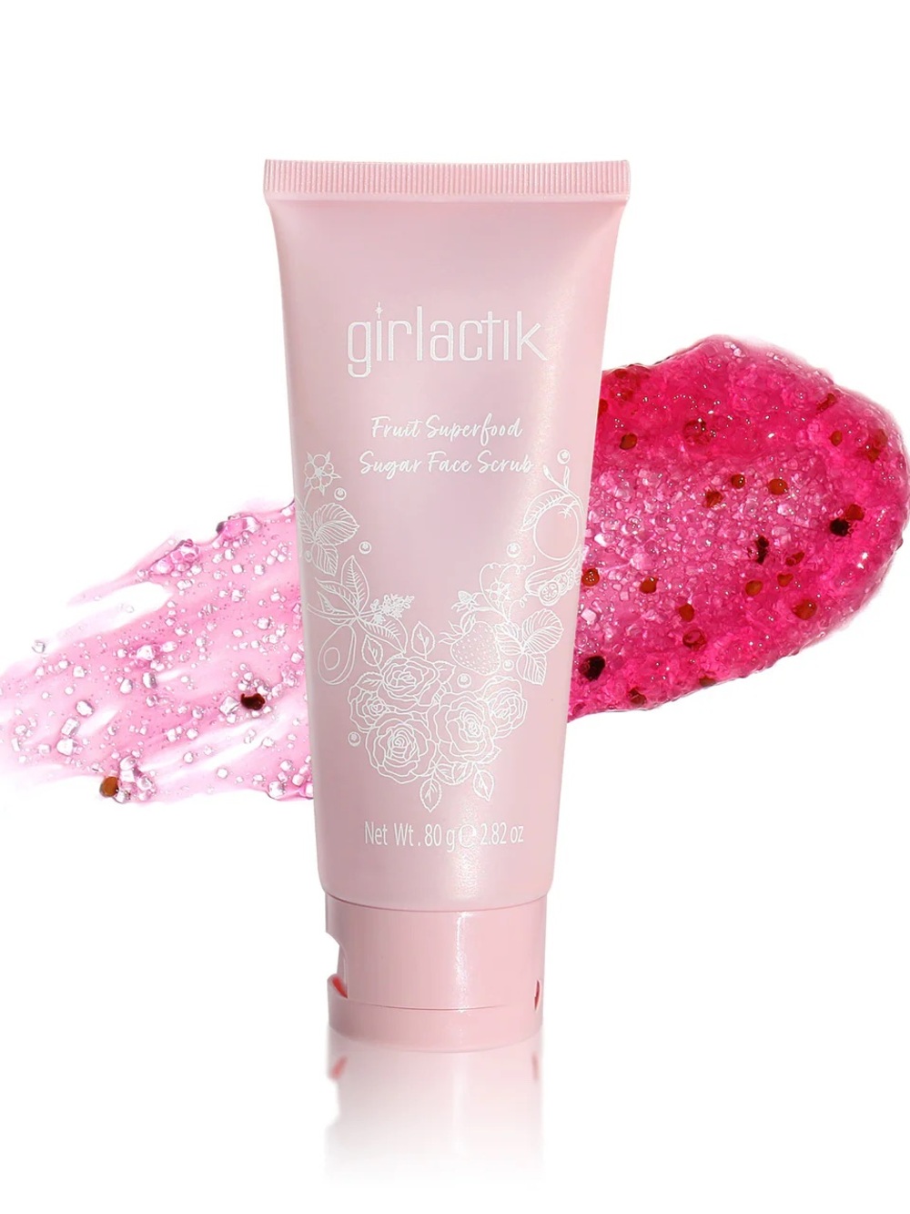 NEW Girlactik Fruit Superfood Sugar Face Scrub 2.82 oz